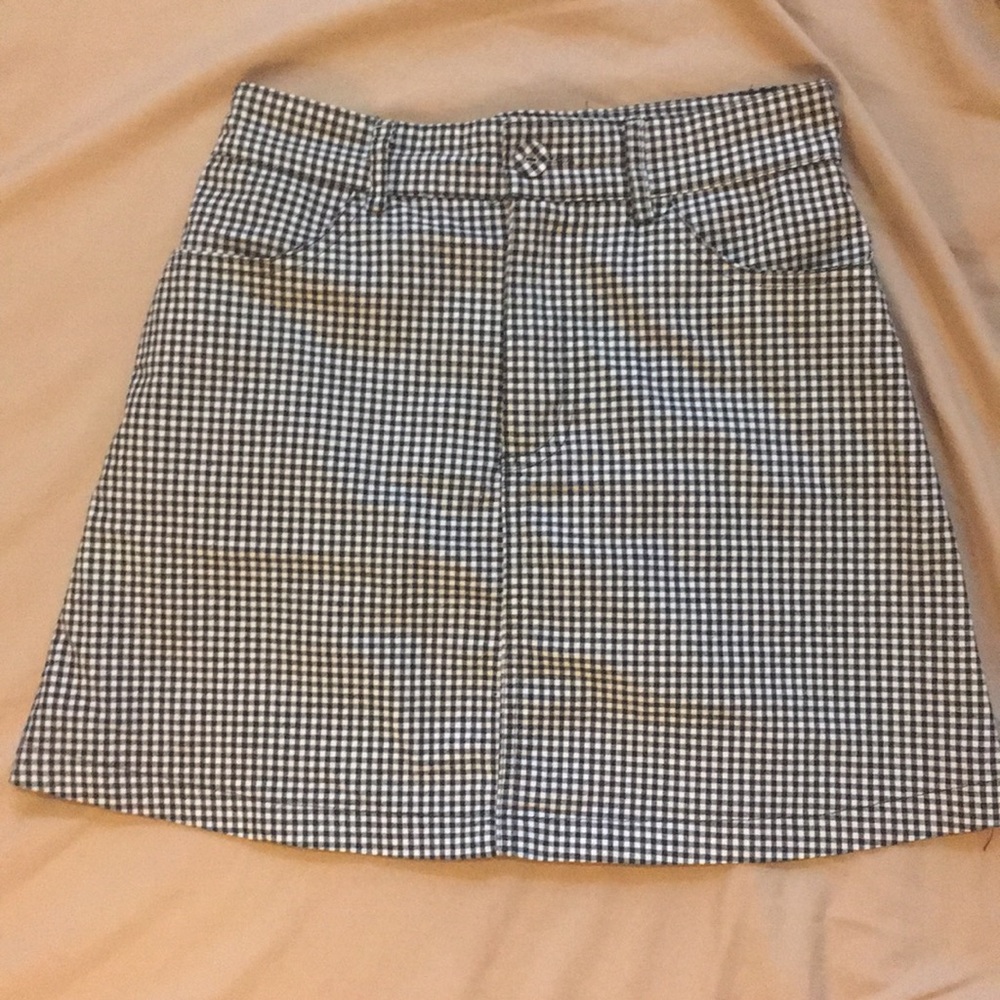 Brandy Melville gingham skirt